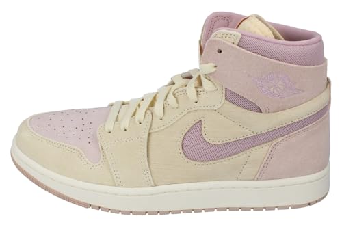 Nike Damen Air Jordan 1 ZM Air CMFT 2 Trainers DV1305 Sneakers Schuhe (UK 8.5 US 11 EU 43, Muslin Plum Chalk 100)