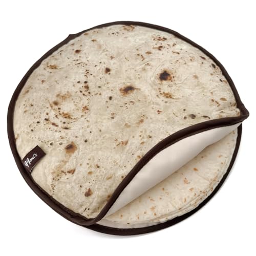 Mami's Tortilla Warmer Co. | 12” JUMBO PREMIUM MICROWAVABLE & WASHABLE POUCH | DURABLE & INSULATED | ORIGINAL FLOUR TORTILLA WARMER | SOFT & WARM ALL-MEAL-LONG™ | EVERYDAY FAVORITE GIFT
