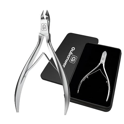 Outil de soin des ongles noir et argent pour manucure