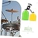 Yardwe 1pair Cowbell Set Pitch Jam Block Percussion Instrument for Festivals Dance and Musical Shows Sturdy and Versatile Sound