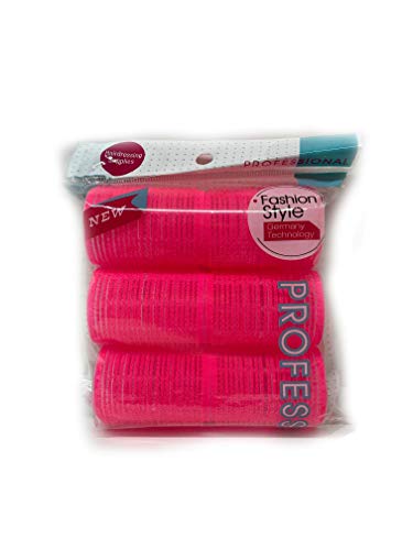 Large Professional Self-Holding Hair Roller Curlers Pink #TOP1