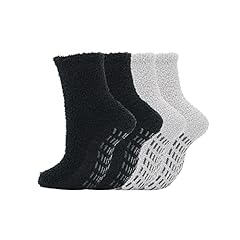 4 Pairs Black Light Grey