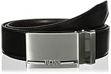 Material: Leder BOSS Herren Galliz Gürtel, Schwarz (Black 002), One size