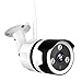 Outdoor Camera - 1080P Outdoor Security Camera, IP66 Waterproof, 2-Way Audio Home Security camera, Outdoor Camera Wireless with Motion Detection Night Vision, Cloud Storage/TF Card Work with Alexa
