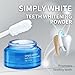 Luminoteeth Magic Whitening Powder,Natural Teeth Whitener,Teeth Whitening Powder Toothpaste,Snow Magic Booster Powders-Breath Freshness + Fluoride-Free - Whitens,Strengthens & Purifies (1)