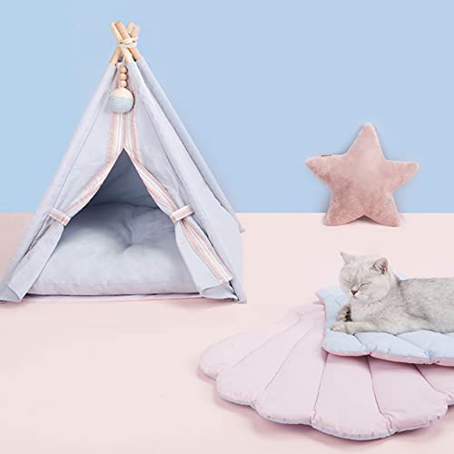 Tenda De Tenda Para Cães Pequenos E Gatos, Tenda Para Gatos Com Almofada Espessa Removível Para Inte