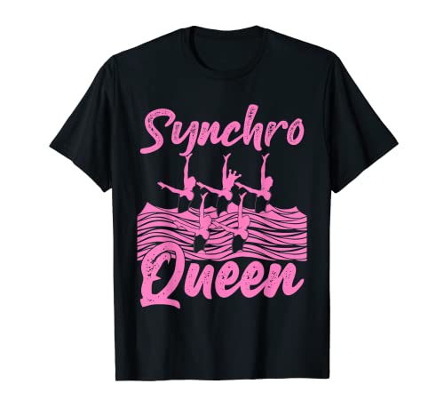 Cadeau de natation synchronisé amusant Synchro pour femme T-Shirt