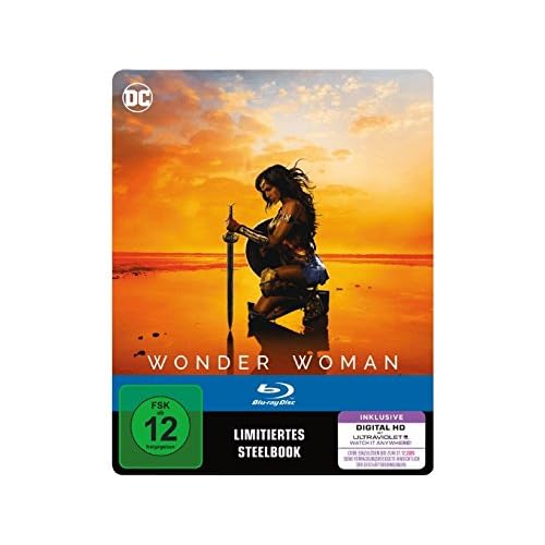 Wonder Woman - Exklusiv Limited 2D Steelbook Edition inkl. Digital Copy - Blu-ray