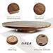 Wood Cake Stand Acacia – 13 inch Cake Stand Turntable– Revolving Cake Decorating Stand - 100% Natural ideal for Use at Parties, Weddings, Restaurants – Very Stable