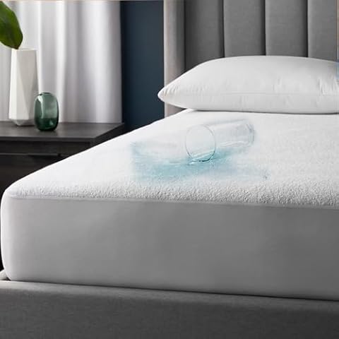 My Home Store Waterproof Mattress Protector Double Bed Cover