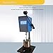 VTSYIQI Stormer-Type Viscometer with 27cP~5250cP 32~1099g Load KU CP G Temp Display 2.0% Accuracy 10W for Viscosity Test of Paint Adhesive in Construction Material Industry