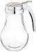 New Star Foodservice 22483 Syrup Dispenser with Chrome Plated Zinc Alloy Top, 14-Ounce