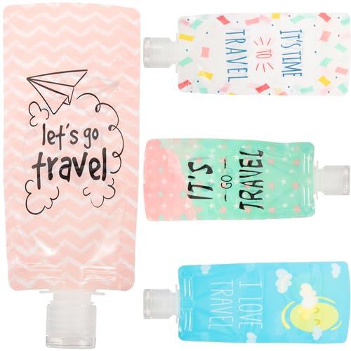 STOBAZA Tragbare Nachfüllbare Kosmetik Quetschbeutel 100ml Satz...