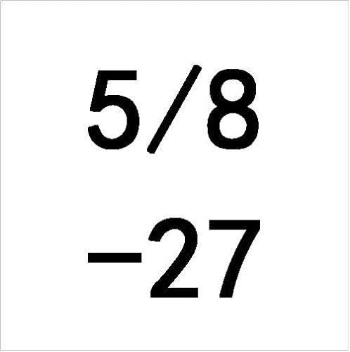Hand Tools 5/8-18 5/8-20 5/8-24 5/8-27 Unf Un Unef Uns Hss Right Hand Tap Tpi Threading Tools For Mold Machining 5/8 5/8" - 18 20 24 27 - (Color: 27 Uns, Pitch: 10Pcs)