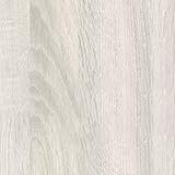 Dimex Film Autocollant laminé CHÊNE Blanc pour Meubles en Bois, Cuisine, Porte, Table, Mur - PVC Adhésif Film - Largeur du Rouleau: 90 cm