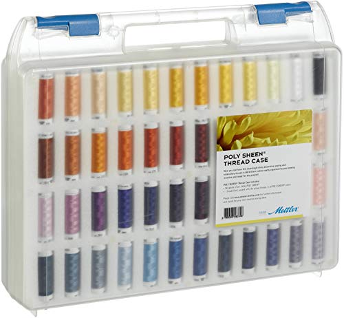 Mettler Poly Sheen Thread Case W/96 Spools, Multiple #TOP1