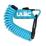 ROCKBROS 自転車 鍵 ワイヤーロック ダイヤル チェーンロック ベビーカー バイク サドルロック 軽量 携帯便利 盗難防止 長さ1200mm 6色(青)