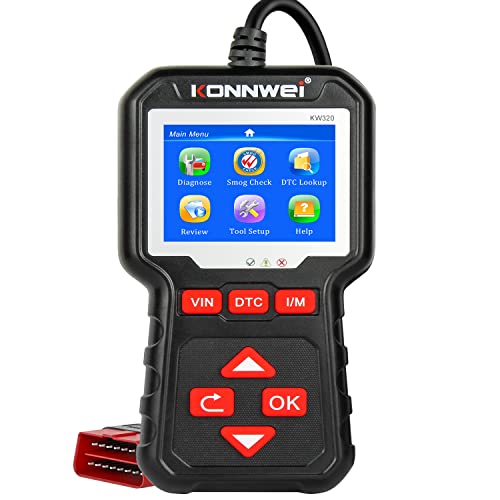 Konnwei Kw320 Car Obd2 Scanner Professional Code Reader Engine Fault Code Reader Scanner Can Diagnostic Scan Tool For All Obd Ii Protocol Cars Since 1996 #TOP7