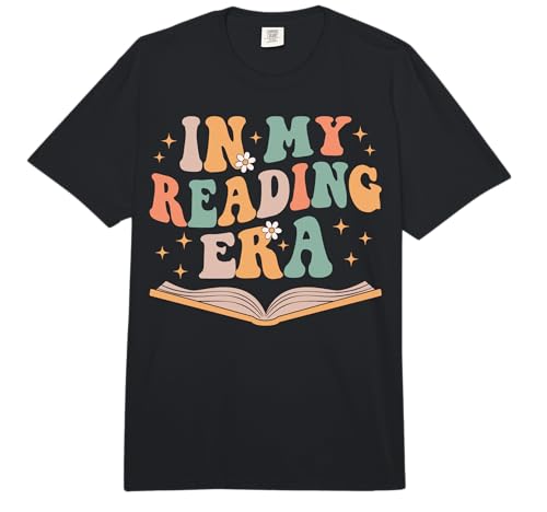 Groovy in My Reading Era Comfort Colors Adult Heavyweight T-Shirt