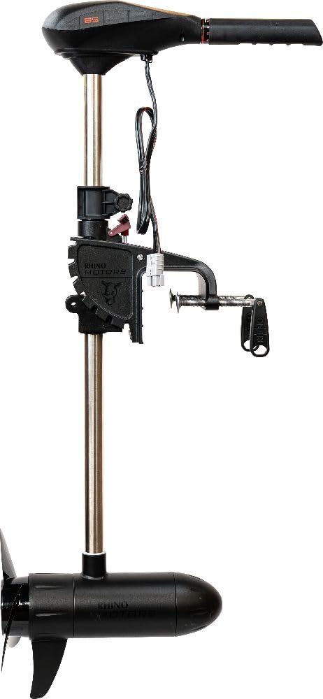 VX 65 V2 Elektro Außenbordmotor, 12V, 65 lbs Schubkraft, 560W, Gewicht 10 kg, Schaftlänge 79 cm, 5 Vorwärts- / 3 Rückwärtsgänge, teleskopierbar
