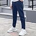 Boys Girls Sweatpants Elastic Waist Jogger Pant Lightweight Fall Winter Casual Soft Fashion Kids Trousers with Pocket