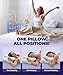 Sleep Doctor Approved Cervical Neck Pillow for Sleeping, Ergonomic Contour Side Sleeper Pillows for Adults, Cooling Orthopedic Pillow for Pain Relief Support, Memory Foam Pillows Back Stomach Sleepers