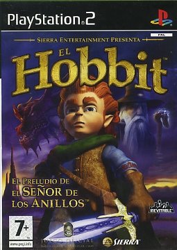 PS2 Sony Playstation 2 'EL HOBBIT' gra przygodowa rzadka