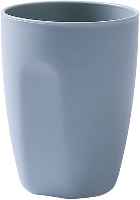Fangfeen 400ml Simple Design Bathroom Rinsing Wash Tooth Mug Plastic Tumbler Toothbrush Holder Cup Water Bottle