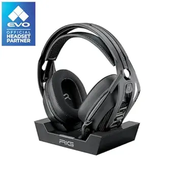 RIG 800 PRO HS Wireless Gaming Headset & Multi-Function Base Station for PlayStation PS4, PS5, PC, Mac, USB - Up to 60 Hour Battery
