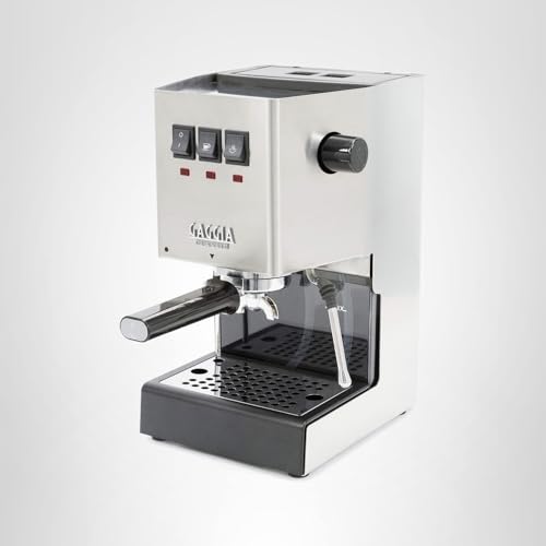 Gaggia RI9380/46 E24 Espresso Machine, Brushed Stainless Steel
