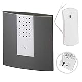 Klingel Weiterleitung System Klingelton weiterleiten Türklingel per Funk übertragen Gongsignal weiterleiten KOMPLETT SET HM.70872.W