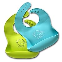 Algopix Similar Product 5 - Happy Healthy Parent Silicone Baby Bibs