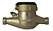 3/4” Water Meter: Lead Free Brass, NSF Certified, Multi-Jet, Gallons (Horizontal Installation)