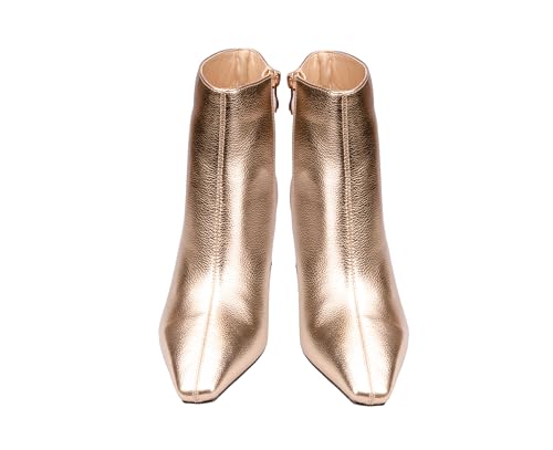 Ninety Union Brooke Metallic Trim Block Heel Bootie2