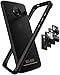 CaseWe - Motorola Moto Z4 Protective Flexible  Double Injection Technology (TPU+PC) Bumper Case Cover/Compatible with Moto Mods - All Matte Black