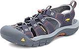 sandalias keen hombre precios Parte superior resistente al agua: correa de poliéster lavable con forro de secado rápido para uso activo dentro y fuera del agua; sin PFC, duradero, repelente al agua ayuda a eliminar agua y prolongar la calidad y vida del material en estas sandalias deportivas para hombre