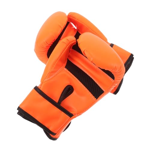 Sparring en club avec les gants de boxe HANABASS orange pour enfant