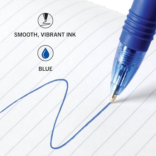 image for Zebra Pen Z-Grip Retractable Ballpoint Pen, Smooth-Flowing Blue Ink, 1