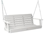 highwood Weatherly Porch Swing 5 Feet, White