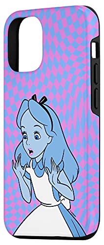 Iphone 12/12 Pro Disney Alice In Wonderland Alice Checkerboard Neon Case #TOP1