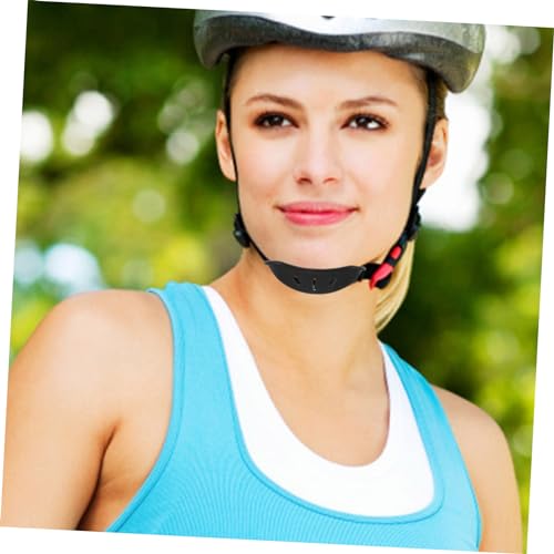 Protección de barbilla para casco resistente que mejora el ajuste en obras 5