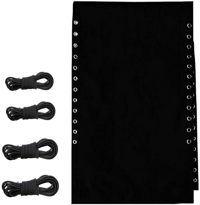 VIGAN 62.9X16.9Inch PVC Breathable Recliner Cloth Elastic Cord Replacement Chair Lounger Replacement Repair Kit for Patio Recliner (K)