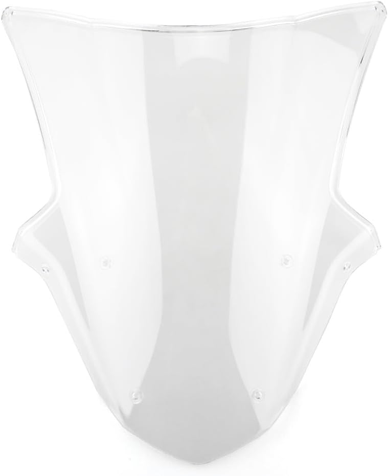 Front ABS Platic Windscreen Windshield Fit for 2011-2015 Kawasaki ZX10R 2011 2012 2013 2014 2015 ZX-10R 11 12 13 14 15 Black Wind Deflector Screen
