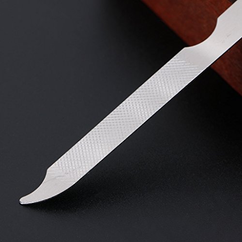 Parts Express Stainless Steel Metal Nail File, Double Side Fingernail Toenail Files Metal File Buffer Fingernails Toenails Art New Pedicure Tool For Salon And Home Manicure Files (F, 10) #TOP5