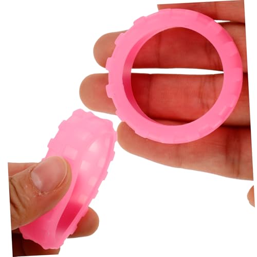 4pcs Silicone Luggage Wheel Covers Mute Caster Protectors for Hardwood Floors Durable and Non-slip Luggage Wheel Pads Easy to Install Compatible Suitcases3