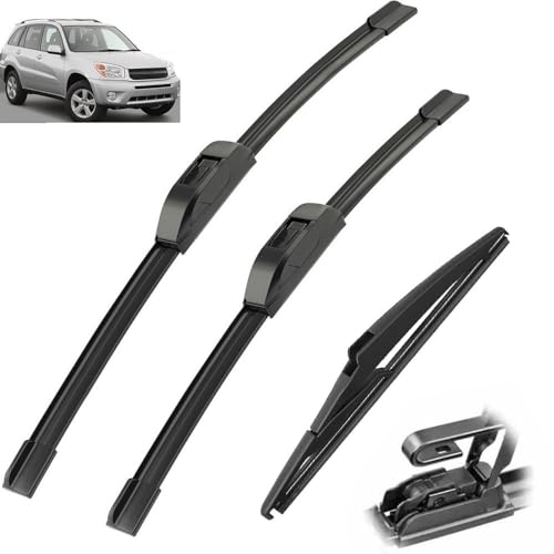 Essuie-glace avant arrière Toyota RAV4 XA20 2001 2002 2003 2004 2005 24 19 12