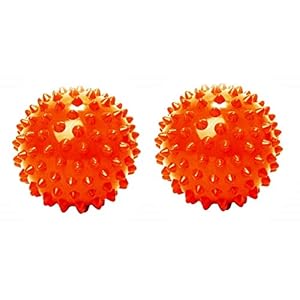 KIRALOVE Massage ballen – 7,5 cm in diameter – fitness – gymnastiek – sport – antistress – voeten – handen – nek – rug…