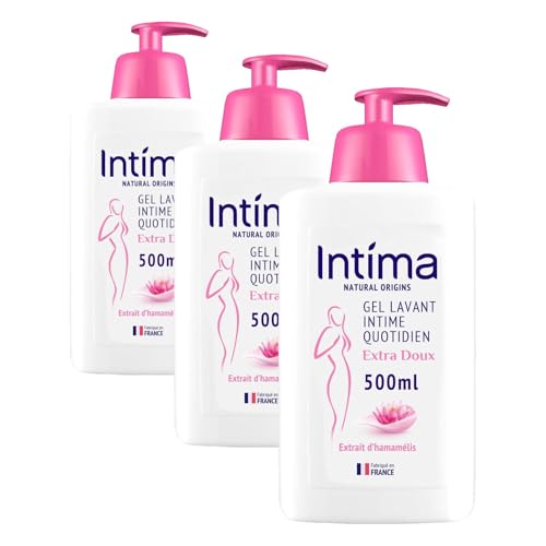 Intima NATURAL ORIGINS - Gel Intime Extra-Doux - 500 ml (Lot de 3)