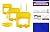 EMAISTORE Tile Leveling System - Pack of 600 Tile Spacers roughly 1/51 Inch (0.5mm) (Approximate) - Professional Tile Leveling Clips for Ceramic Tile and Stone Installation.