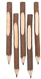 Nairv-Furn 12 Stueck Holzstifte Set Naturholz Bleistifte Dick Rustikale Wald Deko Graphitstift Baumzweig Design Stifte Fuer Holz Umweltfreundliche Schreibwaren Bleistift Natur